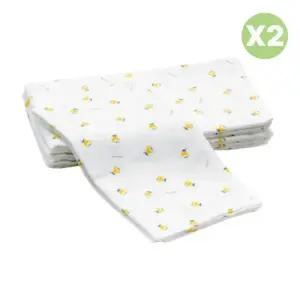 리에또 아기 다용도 천기저귀 속싸개 목욕 수건 10매