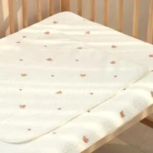 리에또 방수요 아기 침대 패드 출산 축하 선물 중형