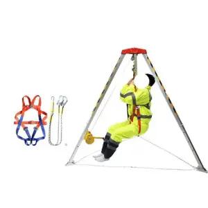 맨홀 구조용 삼각대 윈치 공사 구조용삼각대 낙하