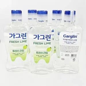 [동아제약]고품질 가그린 라임 구강청결제 750ml x 6개 +100ml 가그린라임 동아제약가그린 후레쉬라임 WFH