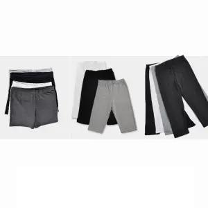 국내생산 3부 5부 7부 면 레깅스 속 바지 쫄바지 교복 여자