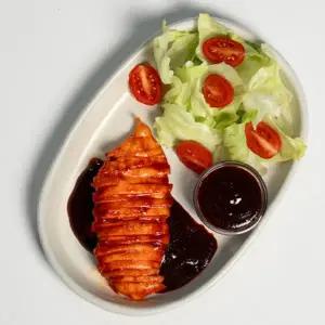 맛닭 냉동 제로슈가슬라이스 1봉(125g*6팩) 떡볶이맛