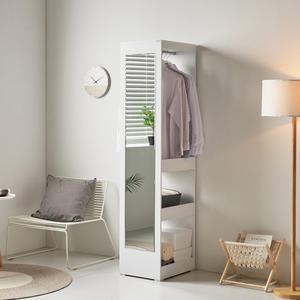 [동서가구] 화이트 전신거울 행거 / 화장대 모음전 / 옷장 틈새수납장 화장대의자 거울 드레스룸 틈새옷장