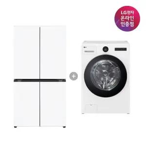LG 디오스 오브제컬렉션 매직스페이스 냉장고 + LG 트롬 워시콤보 (T875MHH111 + FH25WA)