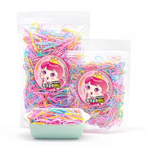 핑크공주밴드 안아픈 머리끈 아동 유아 대용량 머리고무줄