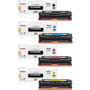 정품 CRG-331BK II + CRG-331C + CRG-331M + CRG-331Y 4색 세트