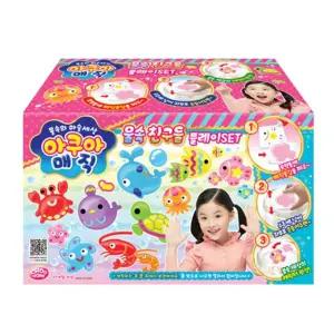 아쿠아매직물속친구들 플레이세트/매직물감