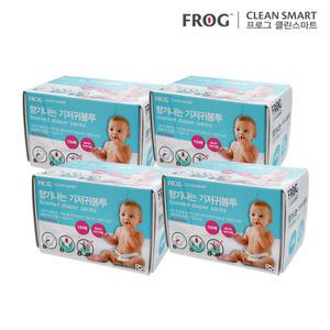 향기나는 기저귀봉투 100매x4/위생봉투 냄새제거 일회용 휴대용