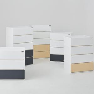 한샘 올데이 플라스틱 3단 4단 5단 와이드 서랍장 침대협탁 400 600 인테리어 수납장