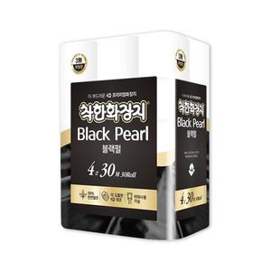 착한화장지 블랙펄 4겹 30M 30롤 두루마리휴지