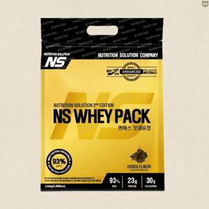 NS포대유청 WPC 93% 초코맛 2kG 1팩 유청단백질 단백질보충제 파우더
