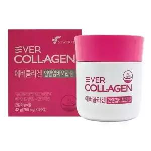 에버콜라겐 인앤업 비오틴 셀 750mg x 56정 1개 AM