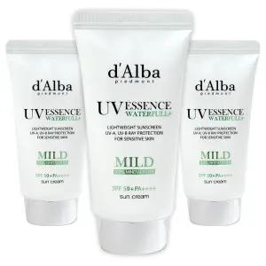 달바 워터풀 마일드 선크림 50ml SPF50+ 3개