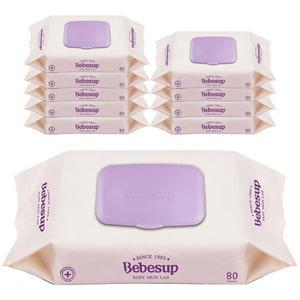 베베숲 트러스트 캡형 물티슈 80매x10개입