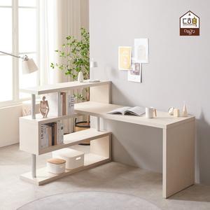 [다하미가구]앨버튼 학생 공부 ㄱ자 컴퓨터 데스크 1200 1600 책상