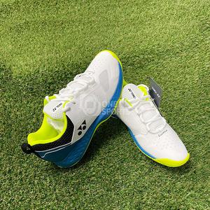 요넥스 테니스화 파워 쿠션 루미오4 블루 남녀공용 양말 + 더스트백 YY1249ST001