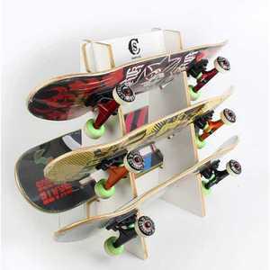 스케이트보드 원목 거치대 롱보드 전시대 수납 랙