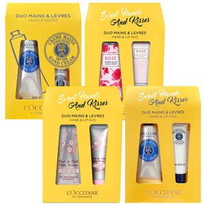 록시땅 시어 핸드 & 립 듀오 (스틱 립밤) 선물 세트