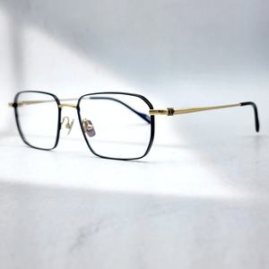 글라스렌 초경량 가벼운 사각 풀 티타늄 안경테 패션 명품 남자 금테 은테 TGL51