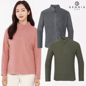 [데니스골프][DENNIS] [인기재입고] 남성 여성 하프넥 마이크로 플리스 점퍼/티셔츠 4종 택1