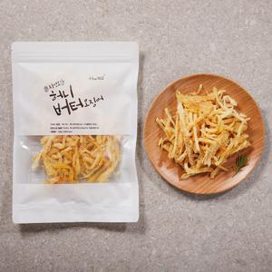 [품질보장] 더먹다 40년 전통 정화식품! 허니버터 오징어 120g /인기 주전부리 간단 안주