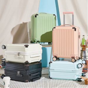 [레디백 세트]USB충전 파스텔톤 모던 캐리어 기내용 화물용 20인치 24인치 28인치