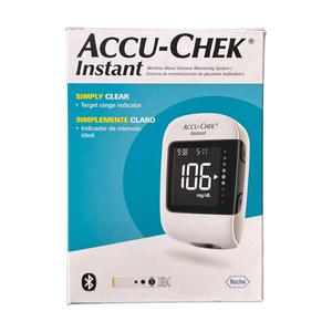 아큐첵 인스턴트 블루투스 혈당측정기 혈당계 (측정기1대+검사지10개+채혈기1개+정품란셋10p) 당뇨검사 당체크