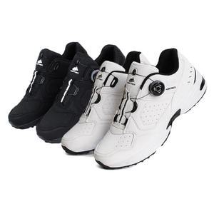 슈코리아 몬텀 골프화 남성용 블랙 I 스파이크리스 스크린 파크 다이얼 방수 필드