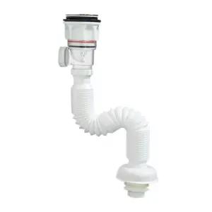 세면대배수관 일체형세트 배수구 벽트랩 일체형/배수관/세면대/부속/화장실/P트랩/배관/수도/연결/호스