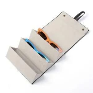 접이식 3구 블랙 롤형 안경케이스 선글라스보관함 (WFHJENP)