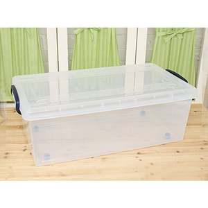 언더배드 리빙박스 730 x 410 250mm 멀티박스 수납박스 수납함 바퀴형수납박스 직사각리빙박스