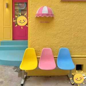 버스정류장 의자 야외 지하철 벤치 야구장 플라스틱벤치 2인용