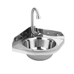 코너 세면대 스테인리스 틈새 모서리 캠핑카 화장실 간이 스텐 싱크볼