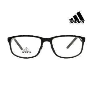 아디다스 경량 튼튼한 탄성 사각 뿔테 안경 오버사이즈 블랙 검정 남자 여자안경테 af40-01-6050