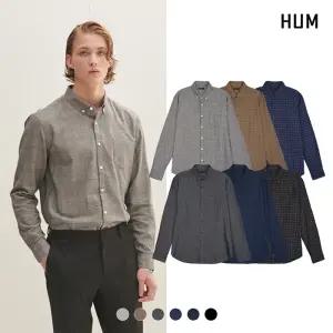 [HUM]남) 플란넬 체크 셔츠(FHOFCSL102P)
