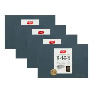 양반 들기름김세트, 4개