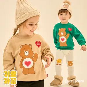 안녕텐더하트베어 기모맨투맨티셔츠