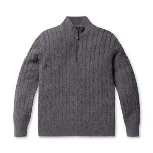 [롯데백화점]폴햄 남성 케이블 하프집업 스웨터 풀오버 니트(PHE4ER1460)