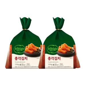 CJ제일제당  비비고 총각김치 1.5kg x2개