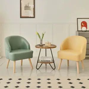 소파 카페 낮은 거실 의자 싱글 안락의자 패브릭 쇼파 라운지