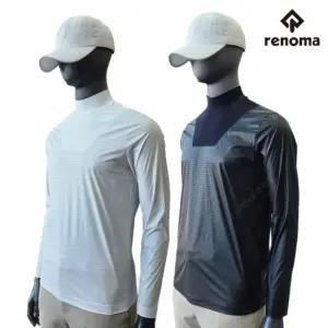 레노마골프 남자 고신축 발열 방풍 하이넥 이너웨어 AB4110
