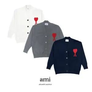 [Ami] 아미 빅로고 여성용 가디건