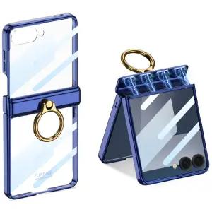 오마이 지투 링홀더 오토 마그네틱 힌지 풀가드 갤럭시 Z플립7 케이스 SM-F766N