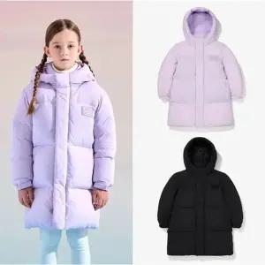 [휠라키즈](본점)클라우드 후드 롱 다운 점퍼 (FK2DJF4108X)