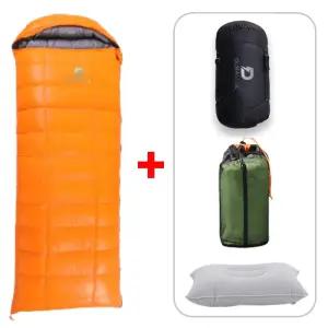 듀라맥스 침낭 사각형 2500g 입체봉제 극동계 구스 동계