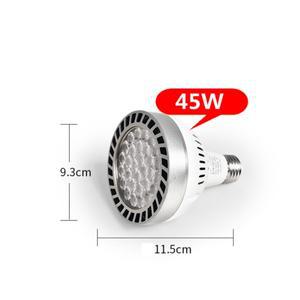 Led 고전력 Par30 전구 35w 45w E27 슈퍼 밝은 에너지 절약 램프 220v 스포트라이트 조명 일광 침실 발코
