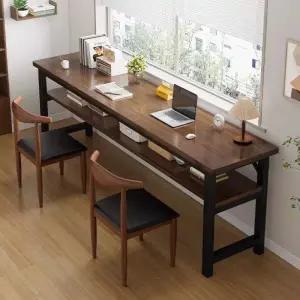 좁고 긴 테이블 창가 800 폭좁은책상 1200