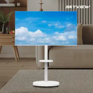 스카이뷰 대형 삼탠바이미 이동식TV거치대 티비스탠드 중소바이미 삼텐바이미 호환 37인치 ~ 86인치
