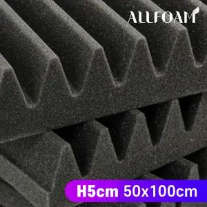 삼각형 방음재 50cmx100cm 50T 계란판방음재 업그레이드 스펀지 학원 녹음실 연주실 극장 노래 소음차단