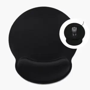 마우스패드 책상 블랙 손목보호 쿠션 부드러운 (WFJ0XG4)